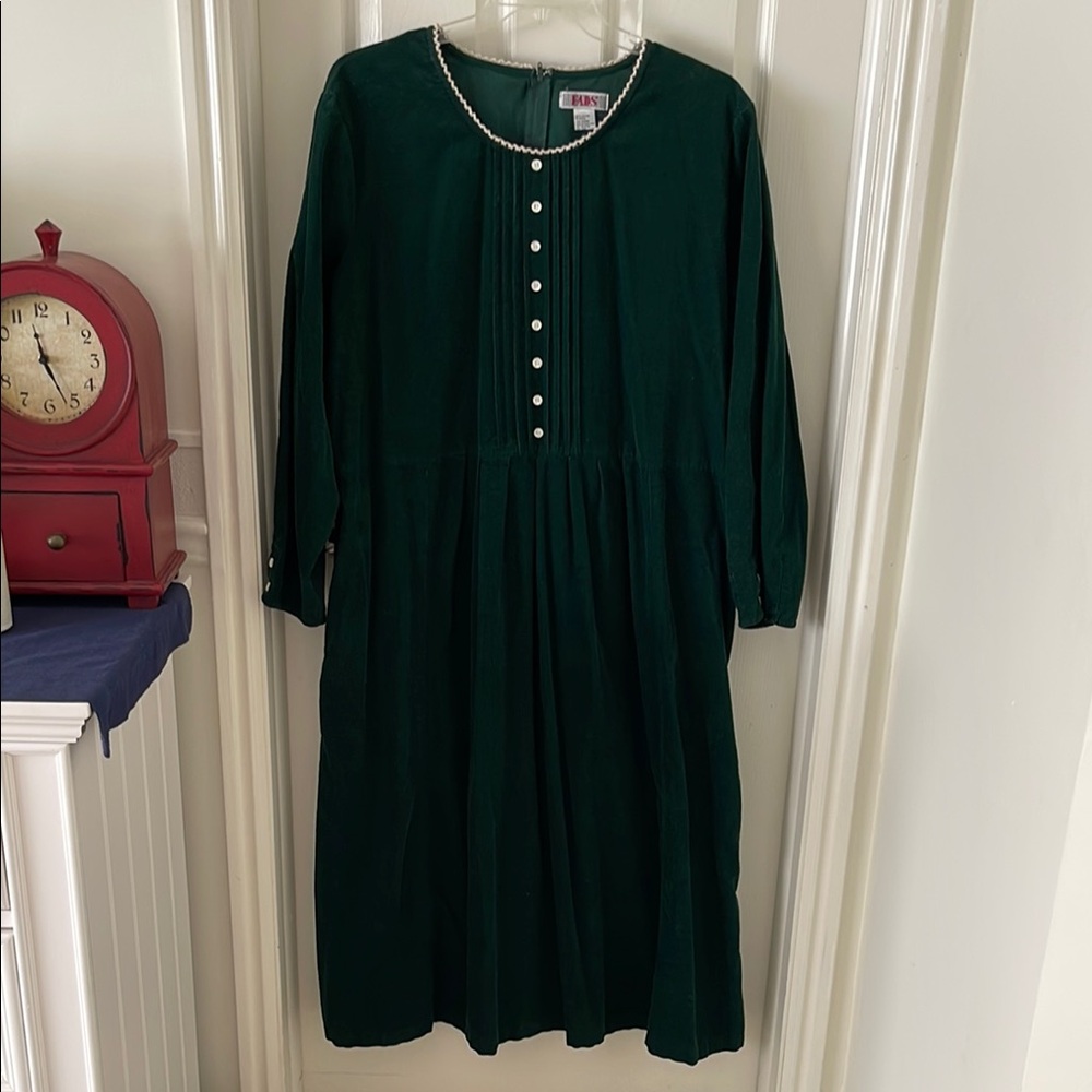Elegant Green Maxi Dress